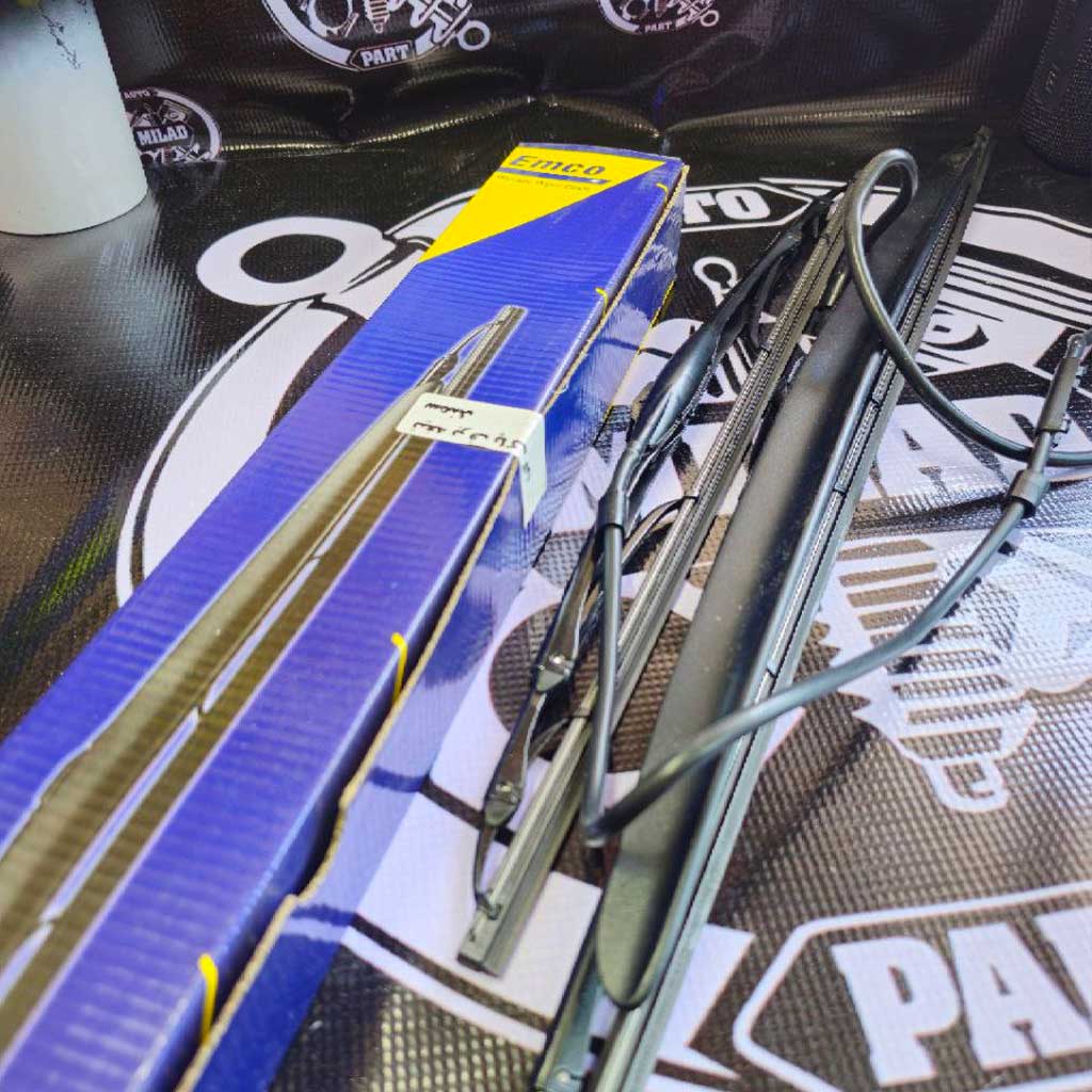 مجموعه کامل تیغه برف پاک کن سمند با شیلنگ و آبپاش