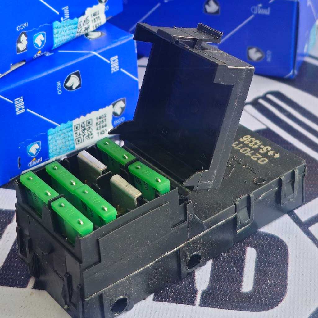 جعبه فیوز پژو 6 ردیفه شرکت