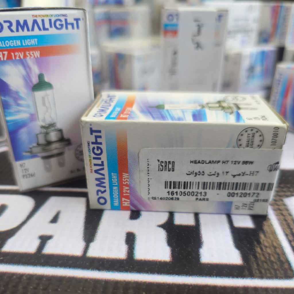 لامپ چراغ جلو 206