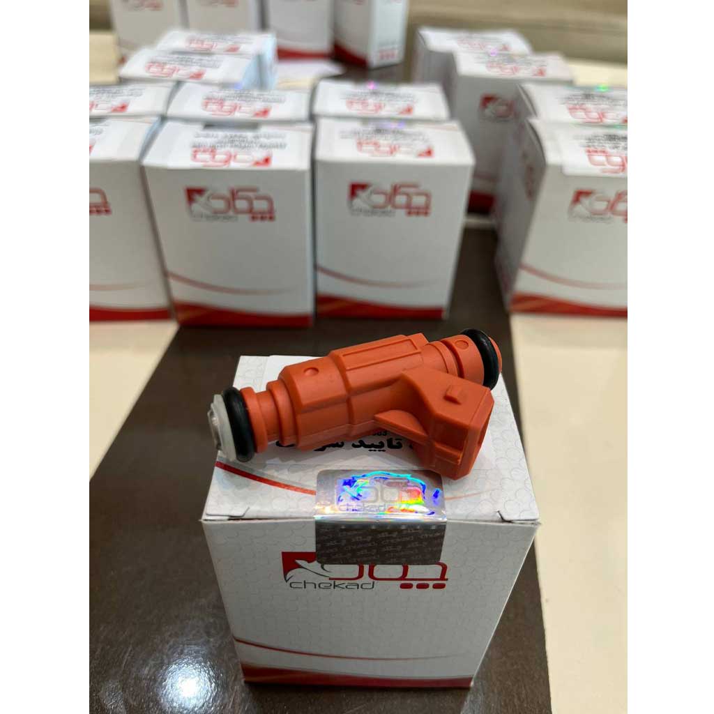 سوزن انژکتور نارنجی پژو ۲۰۶ تیپ ۵ و سمند ۴ سوراخ