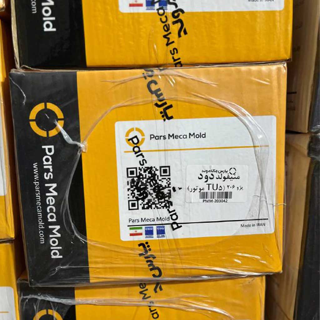 منیفولد چدنی اگزوز پژو ۲۰۶ تیپ ۵ مژده وصل