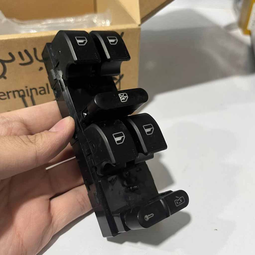 کلید شیشه بالابر جلو سمت چپ MVM550اورحینال