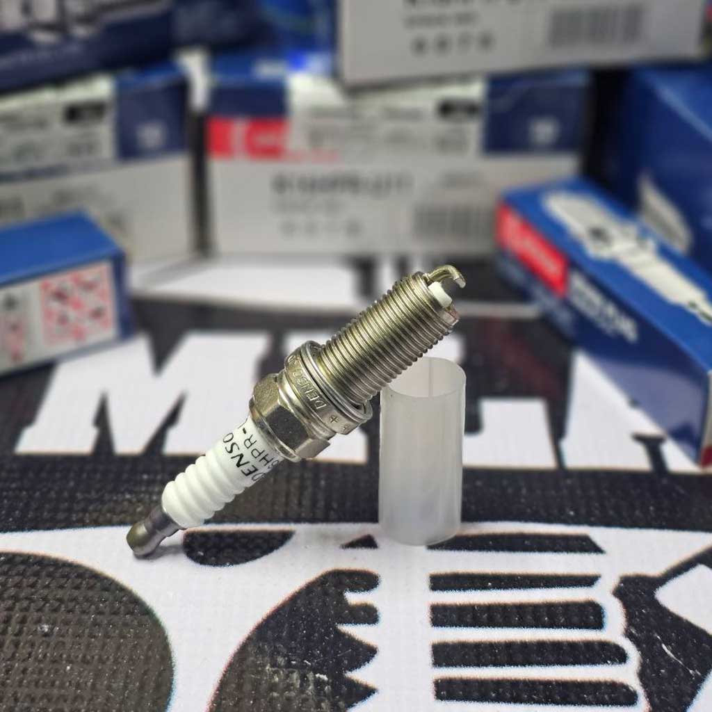 شمع موتور 206 تیپ  5 پایه بلند +42  دنسو ژاپن  ایساکو شرکتی